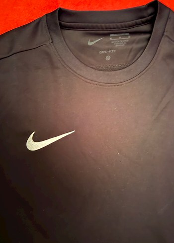 Siyah Erkek Kısa Kollu Nike Spor Tişört - Görsel 2