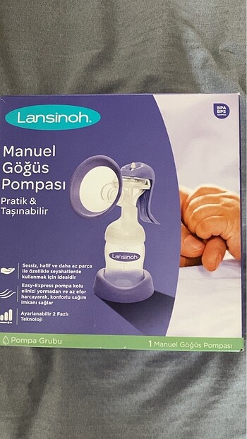Lansinoh manuel süt pompası