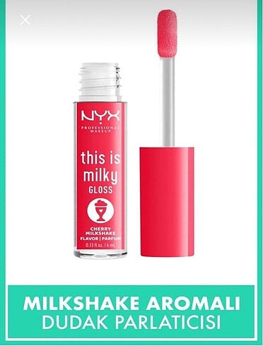 NYX THİS İS MİLKY GLOSS-CHERRY MİLKSHAKE