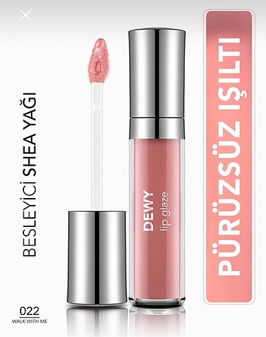 Flormar FLORMAR DEWY LİPGLOSS -22 Walk With Me