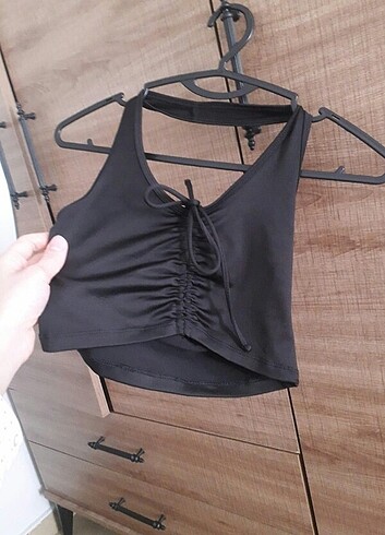 H&M Siyah crop