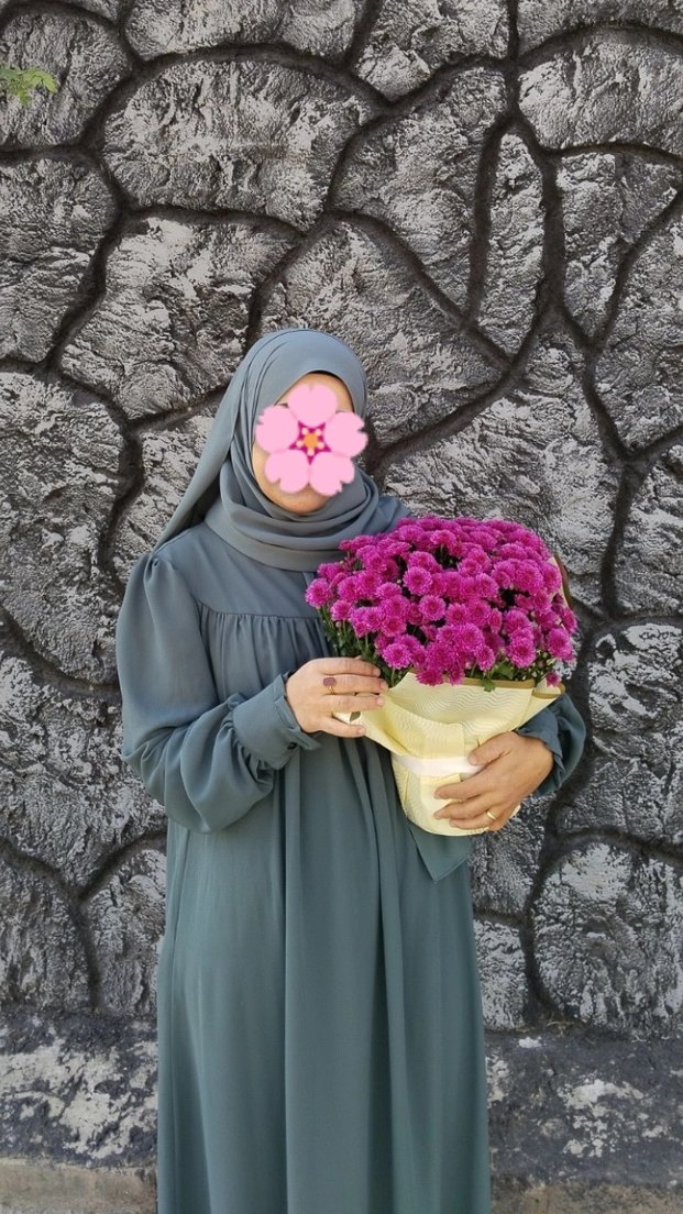 özel dikim Medine ipeği ferace ve şal - Görsel 5