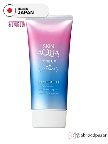 Diğer Skin Aqua TONE UP ESSENCE güneş krem