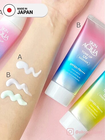 Beden Skin Aqua TONE UP ESSENCE güneş krem