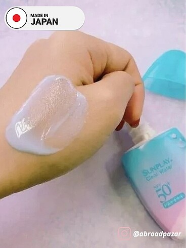 Beden Renk sunplay GÜNEŞ KREMİ (Japon)