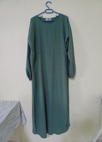 diğer Beden yeşil Renk Yeşil Khimar ve Elbise Takım