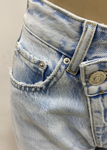 Pastel Mavi  Kadın Denim Pantolon - Görsel 4