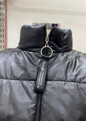 Kadın Siyah Kısa Kışlık Mont - Görsel 2