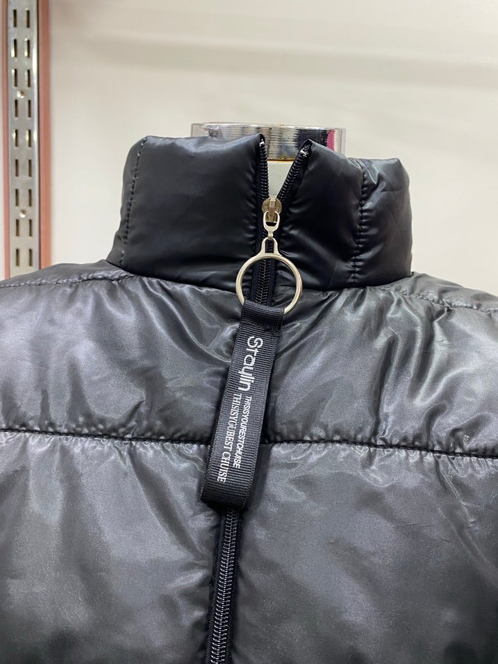 Kadın Siyah Kısa Kışlık Mont - Görsel 2