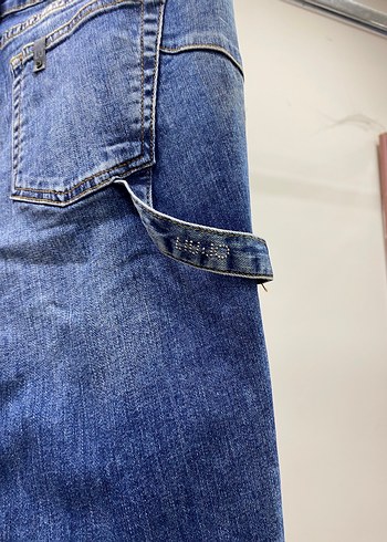 Kadın Mavi Denim Pantolon - Görsel 2