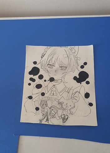 Genshin Impact Scaramouche(scarameow) çizimi
