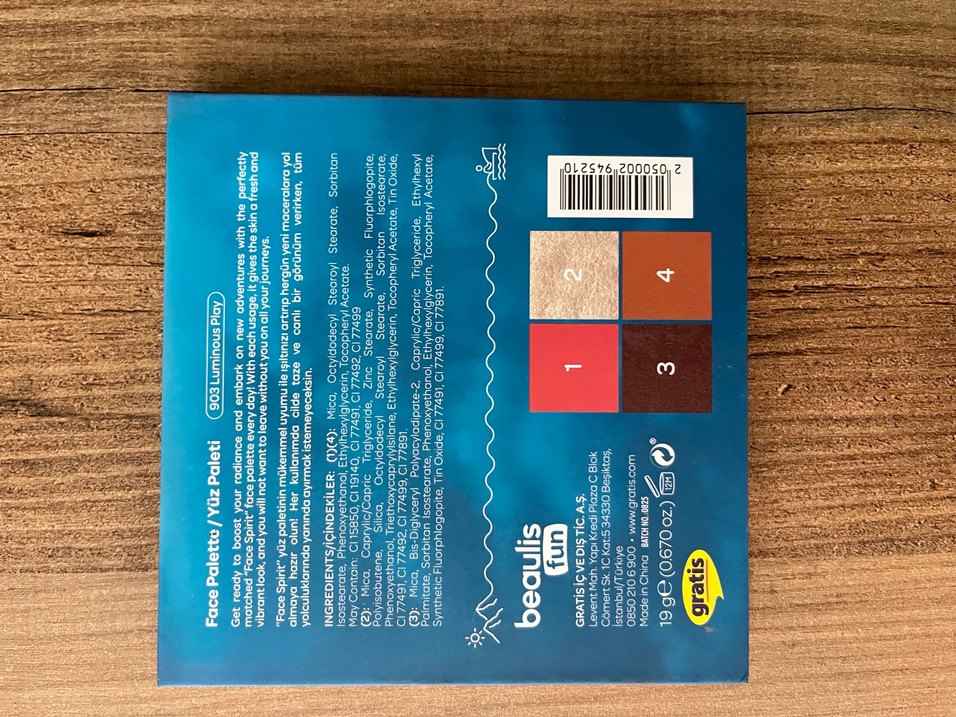 BEAULİS YÜZ PALETİ ALLIK-AYDINLATICI-FAR - Görsel 3