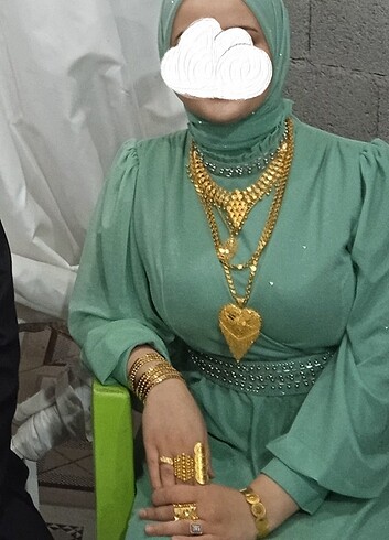Tesettür abiye elbise
