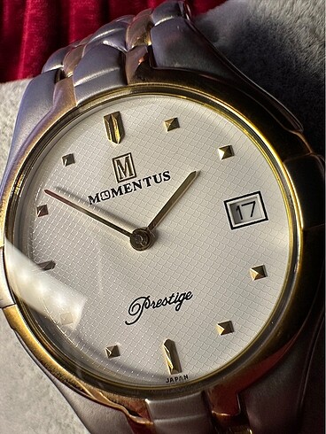Momentus Momentus prestige 22k altın kaplam erkek