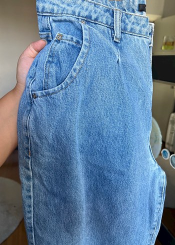 Trendyol & Milla Trendyol Mavi Rahat Kesim Kadın Kot Pantolon