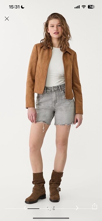 Stradivarius D93 Denim Şort