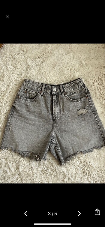 Stradivarius Stradivarius D93 Denim Şort