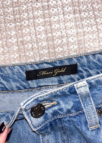 38 Beden mavi jeans kot