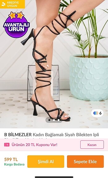 Kadın topuklu ayakkabı