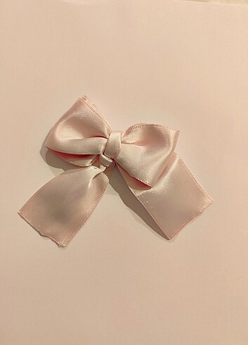 Kore tarzı pastel Pembe Kurdele saç tokası || Ribbon