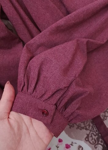 38 Beden bordo Renk Bordo bluz