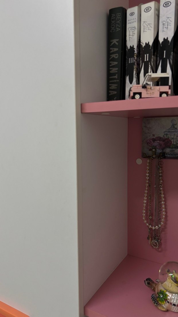 Raflı ve dolaplı kitaplık - Görsel 4