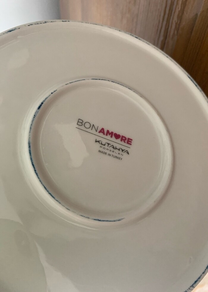 Kütahya porselen bone çorba tenceresi 2adet tuzluk 2 adet karabi - Görsel 5