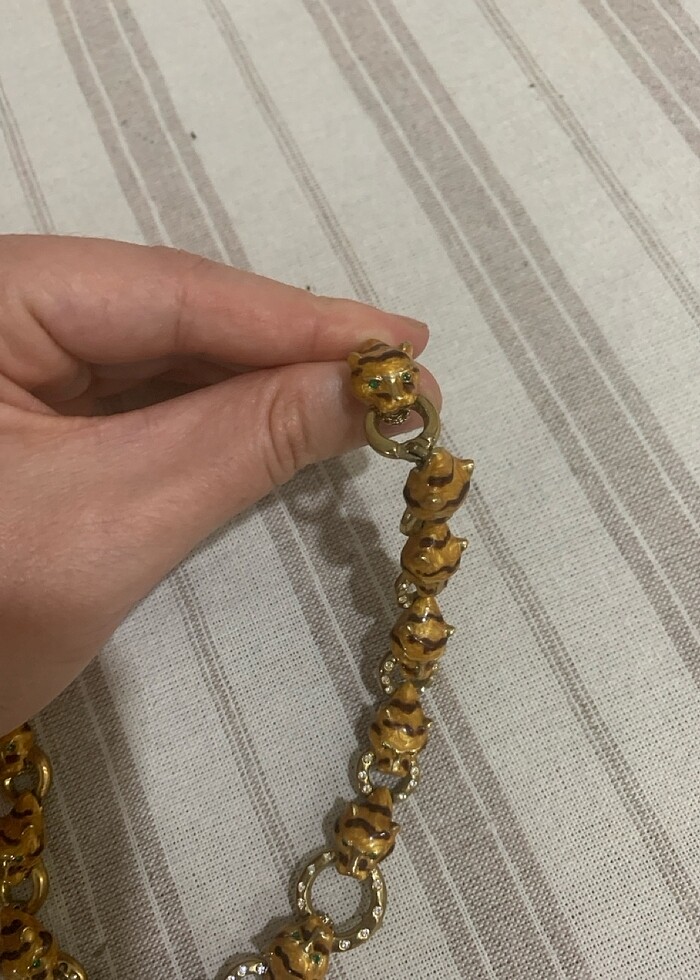 Aslan desen kolye - Görsel 4