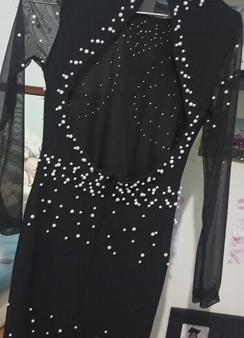 Incili elbise - Görsel 4