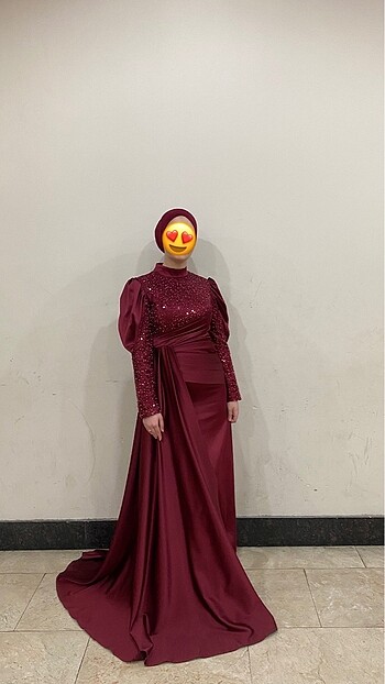 s Beden bordo Renk Karel bordo abiye