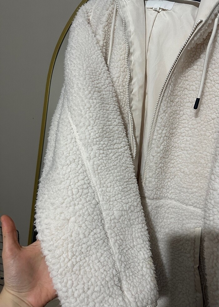 Hm peluş mont - Görsel 2