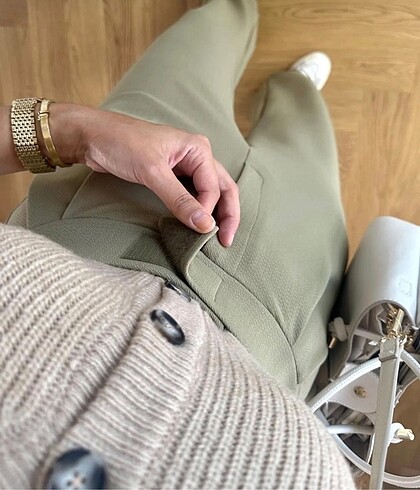 Trendyol & Milla Palazzo pantolon cırtcırtlı