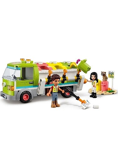  Beden Lego friends geri dönüşüm kamyonu