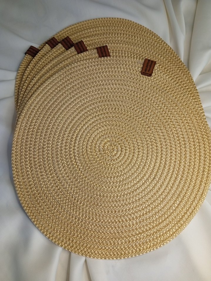 Bej Yuvarlak Mouse Pad - Görsel 2