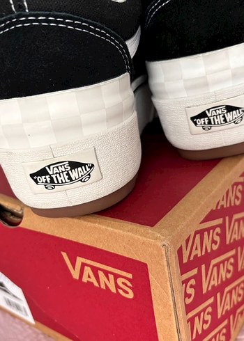 39 Beden siyah Renk Vans Beyaz Platform Topuklu Kadın Sneakers
