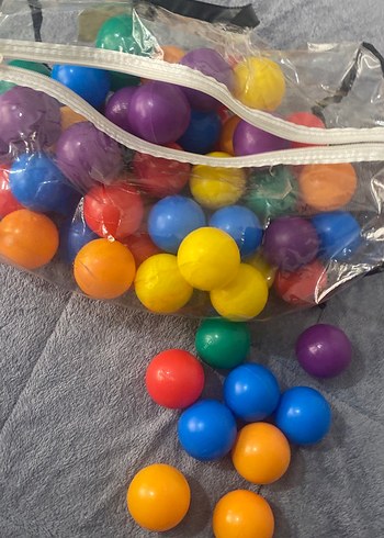 Renkli Oyun Topları Seti - Görsel 2