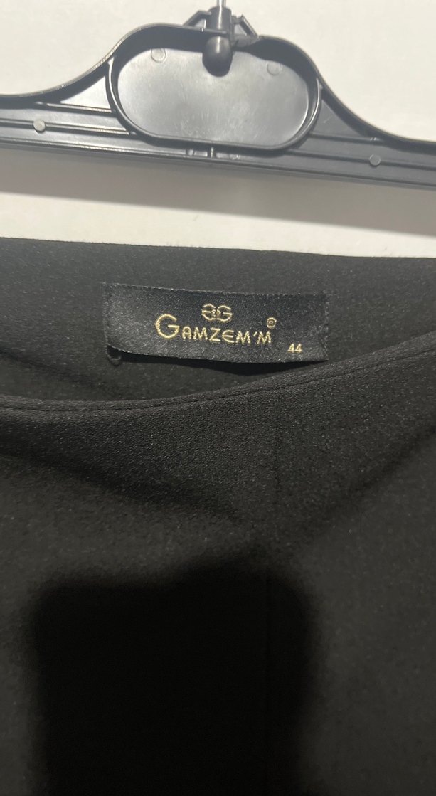 Siyah Kadın Midi İspanyol Paça Pantolon - Görsel 2