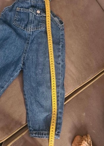 Erkek Çocuk Mavi Kot Salopet - Görsel 3