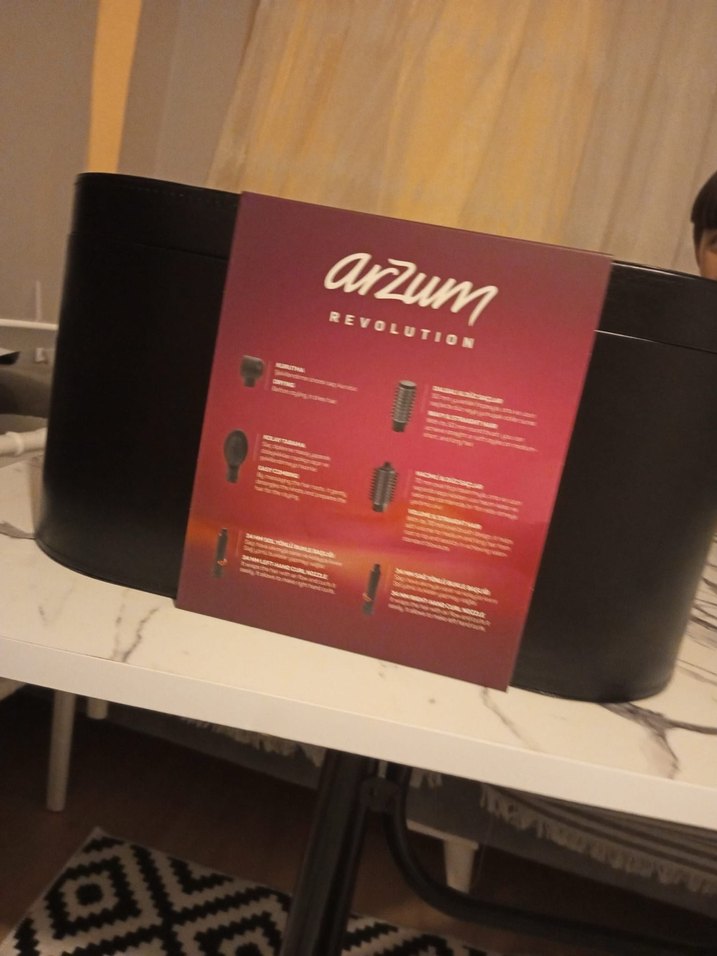 Arzum Revolution Saç Şekillendirici Siyah Dyson muadili - Görsel 5