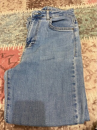 Mom jean kot pantolon