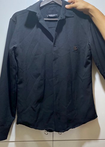 Dolce & Gabbana Siyah Klasik Gomlek