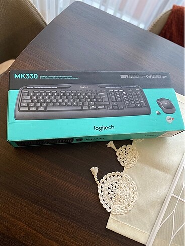 Logitech MK330 kablosuz klavye mouse