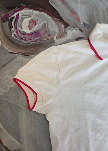 s Beden beyaz Renk abercrombie & fitch polo yaka üst tshirt