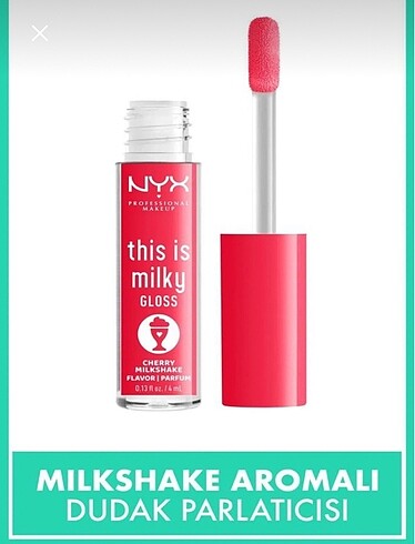 Beden Renk NYX THİS İS MİLKY GLOSS - CHERRY MİLKSHAKE