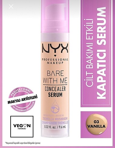 NYX BARE WİTH ME 03