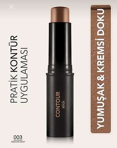 Flormar FLORMAR STİK KONTÜR 003 MEDİUM DEEP