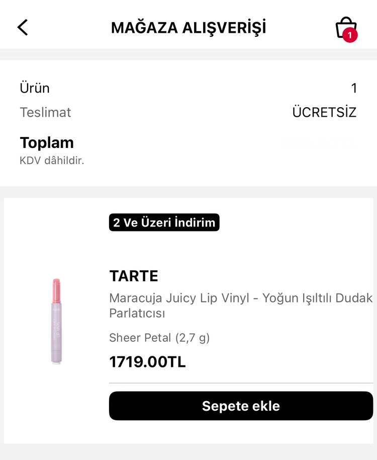 Tarte Maracuja Juicy Lip Vinyl Sheer Petal - Görsel 5