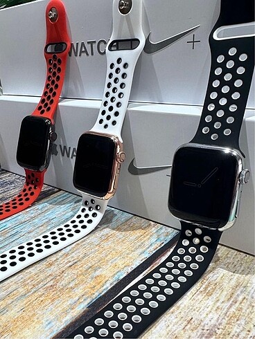 Beden Renk Apple Watch 9 Nike Serisi Premium Saat
