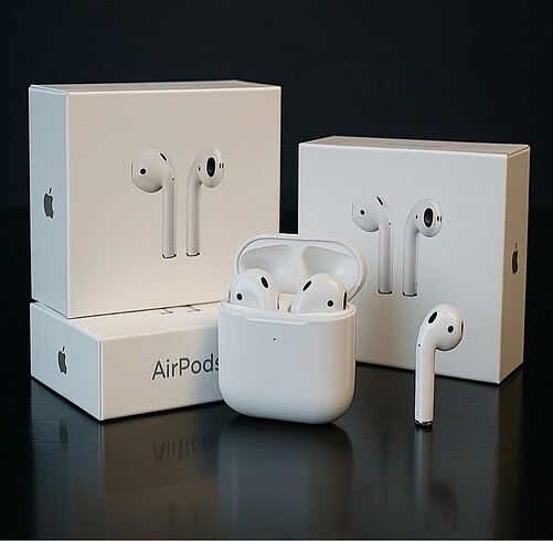 Apple AirPods 2. Nesil Slikonsuz Kulak İçi Kulaklık Premium