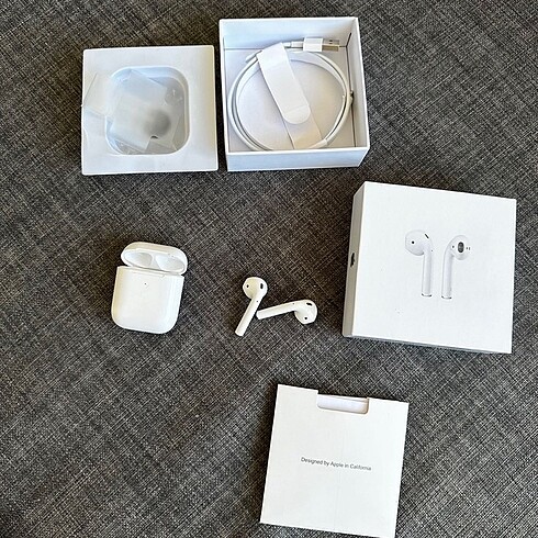 Apple AirPods 2. Nesil Slikonsuz Kulak İçi Kulaklık Premium